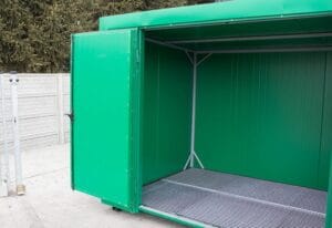 Magazyn izolowany do przechowywania środków ochrony roślin