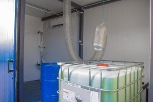 Kontener do magazynowania wodorotlenku sodu