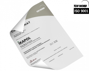 Certyfikacja IKAPOL - ISO 9001 - Magazyny chemiczne przeciwpożarowe ognioodporne